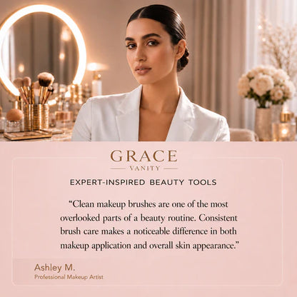 3-in-1  Grace Vanity™ - Brush Cleaner