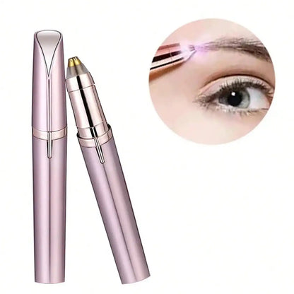 Women Electric Eyebrow Trimmer Eye Brow Shaper Pencil Face Hair Remover for Women Automatic Eyebrow Shavers Pocketknife