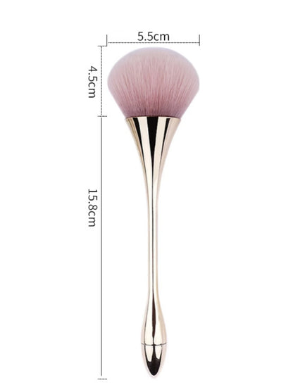 Small Waist Loose Powder Brush Fluffy Soft Hair Blush Brush Setting Powder Beauty Tool