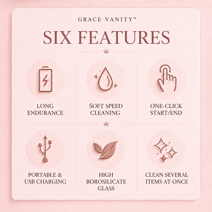 Grace Vanity™ Makeup Brush & Sponge Cleaner