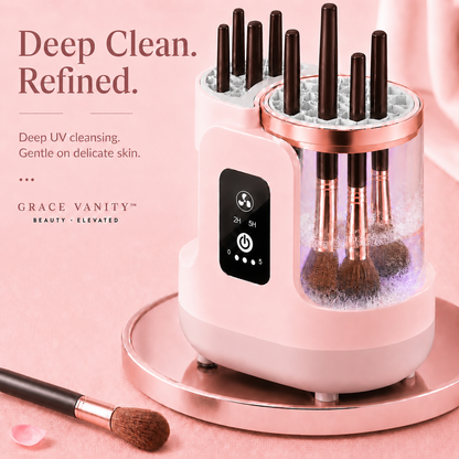 3-in-1  Grace Vanity™ - Brush Cleaner