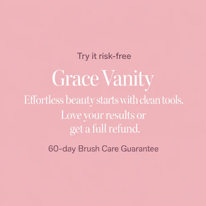 3-in-1  Grace Vanity™ - Brush Cleaner