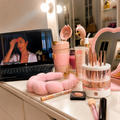3-in-1  Grace Vanity™ - Brush Cleaner