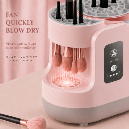 3-in-1  Grace Vanity™ - Brush Cleaner