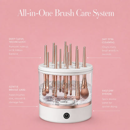 3-in-1  Grace Vanity™ - Brush Cleaner
