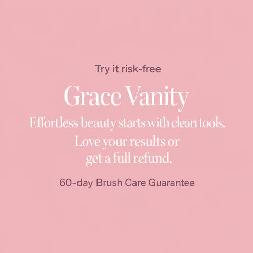 3-in-1  Grace Vanity™ - Brush Cleaner